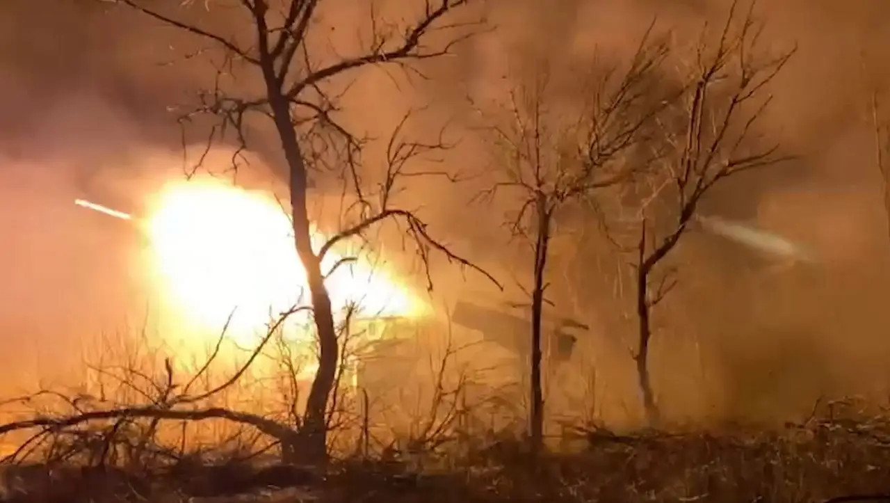 Российский флаг поднят над Сладким Запорожской области