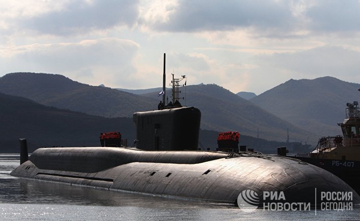 Российская атомная подводная лодка стратегического назначения проекта 955 "Владимир Мономах" Российская атомная подводная лодка стратегического назначения проекта 955 "Владимир Мономах"
