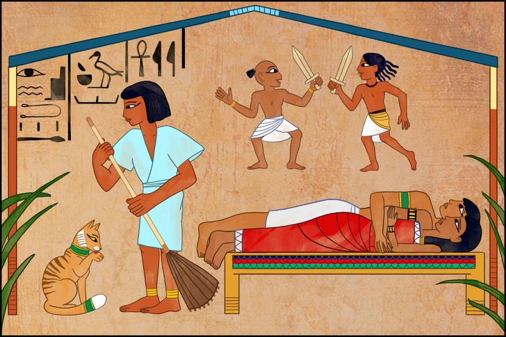 20 странностей древних египтян, которые смутят даже тех, кто знает историю (К примеру, у мужчин бывали «эти» дни) доказательства