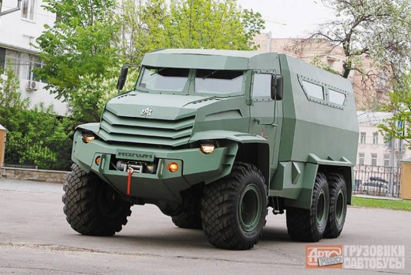 Вынужденное упрощение: бронемашины «Торос» и «Эскадрон» для российской армии оружие