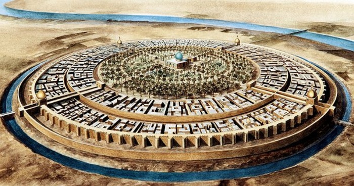 Реконструкция вида средневекового Багдада. /Фото: ihodl.com