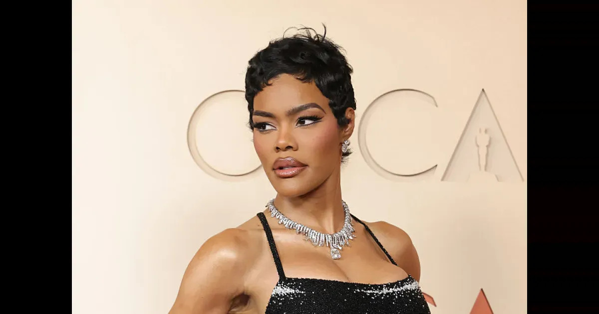 Актриса Тейяна Тейлор поругалась с охранником на премии "Оскар-2026"