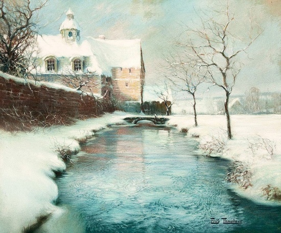 художник Фриц Таулов (Frits Thaulow) картины – 24