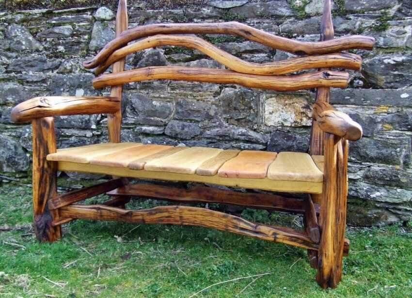 Увидев эти скамейки, вы точно возьметесь за инструменты. 18 интересных фото-идей с необычными садовыми лавочками скамейка, лавочка, старой, точно, спинки, скамья, будет, можно, много, кровати, опоры, редко, совсем, одежду, которой, могла, сделано, сиденья, людей, многих