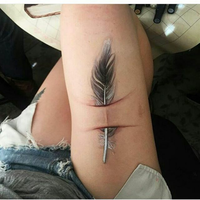 Scars Tattoo Cover Up