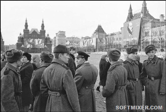 Праздничная Москва 7 ноября 1967 года 