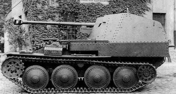 «Мардер», «Хетцер» и другие немецкие и румынские самоходные артиллерийские установки на базе танков Pz.Kpfw.35 и Pz.Kpfw.38 «Мардер», «Хетцер» и другие немецкие и румынские самоходные артиллерийские установки на базе танков Pz.Kpfw.35 и Pz.Kpfw.38 nfyr,оружие