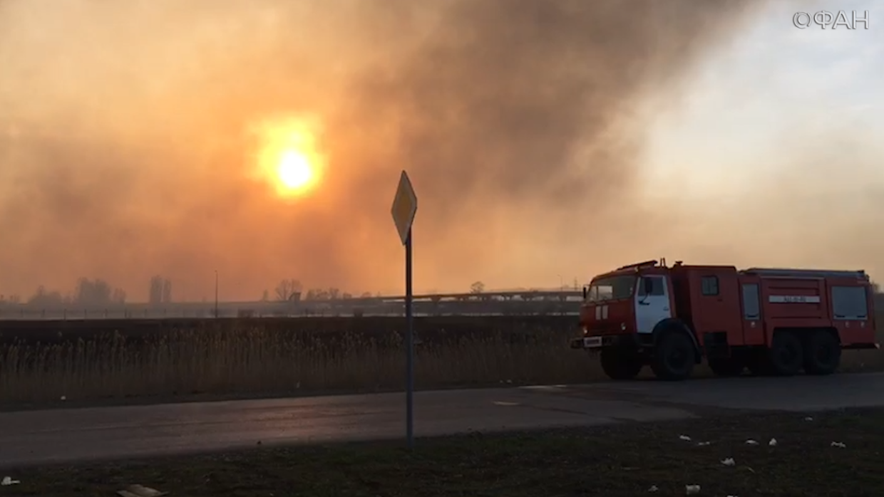 Пожар ростове видео