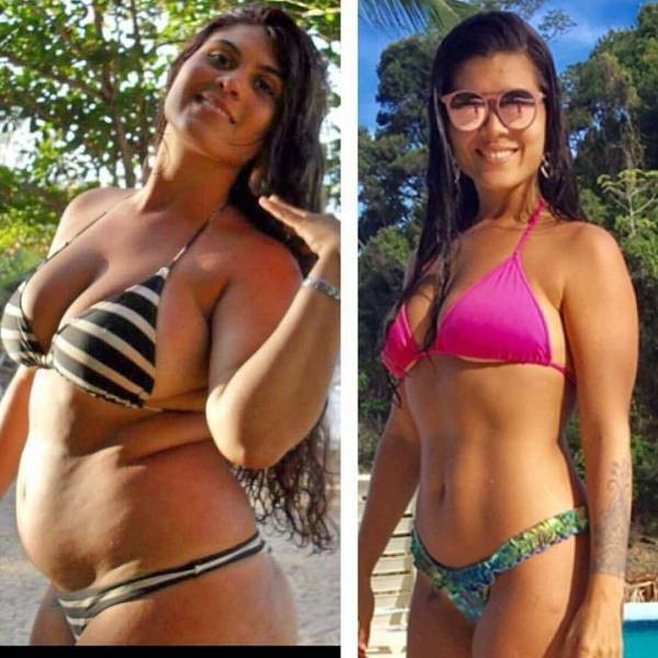 Люди, сумевшие побороть лишний вес (31 фото)