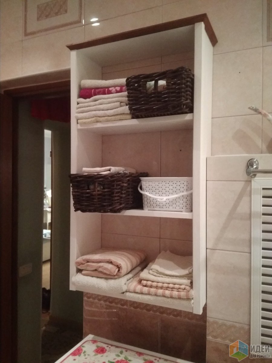 Шкафчик в ванную комнату из сосновых щитов Шкафчик в ванную комнату из сосновых щитов идеи