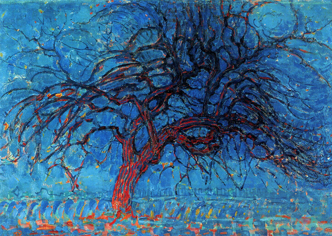 Пит Мондриан, «Красное дерево», 1910