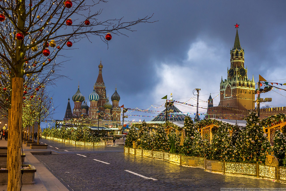 Новогодняя Москва 2018