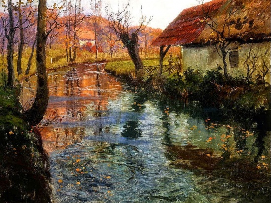 художник Фриц Таулов (Frits Thaulow) картины – 07