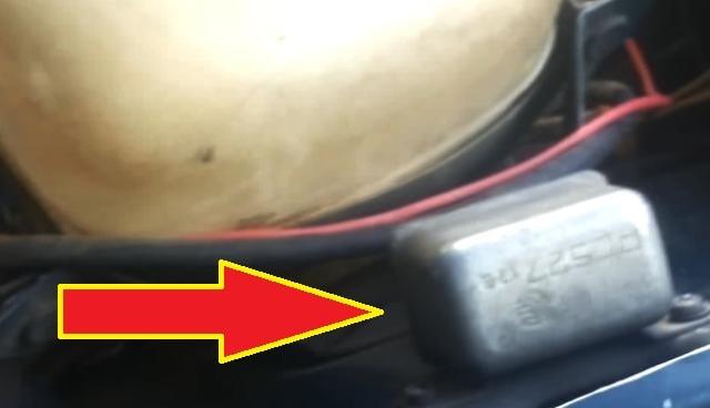 Реле включения вентилятора радиатора системы охлаждения двигателя Ваз 2106