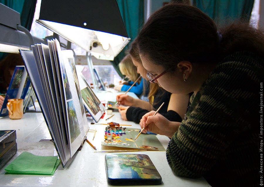 Федоскинская миниатюра Федоскинская миниатюра