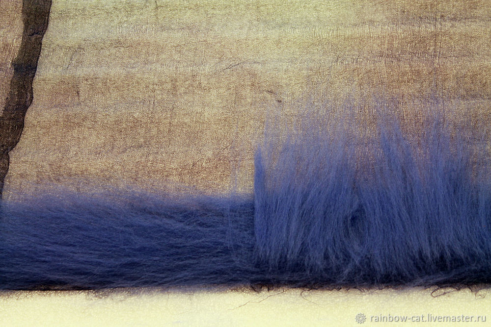 Валяем шапочку в технике 3D-пэчворк Валяем шапочку в технике 3D-пэчворк валяние,мастер-класс