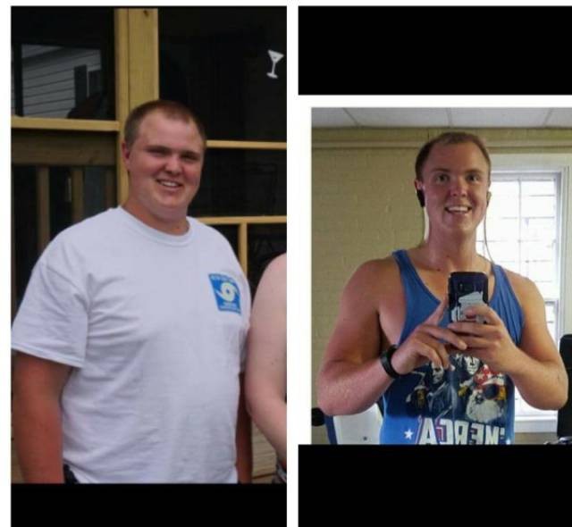 Люди, сумевшие побороть лишний вес (31 фото)