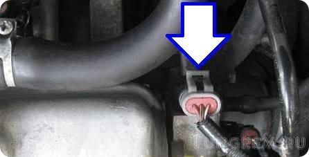 Назначение, диагностика и замена датчика фазы Lada Kalina