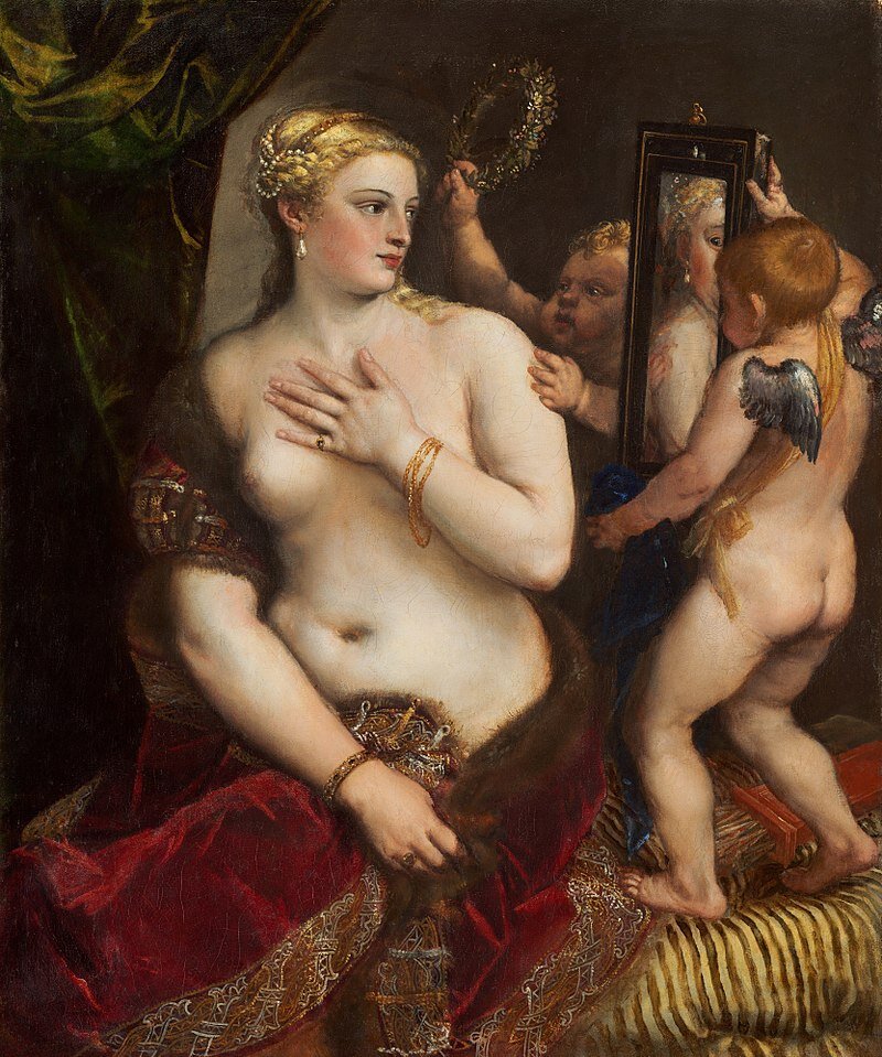 Тициан. Венера перед зеркалом.