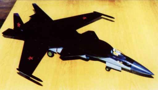 Проект Су-27КМ. Обратная стреловидность для авианосца Проект Су-27КМ. Обратная стреловидность для авианосца