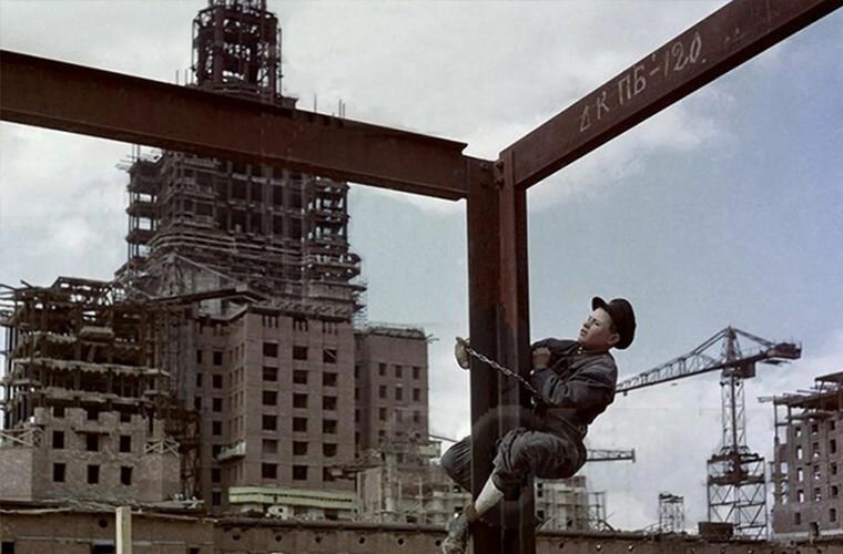 МГУ строили заключенные история зданий, мгу, москва