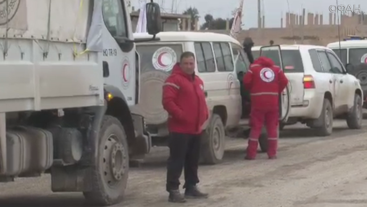 Вооруженные боевики препятствуют работе Красного Полумесяца на северо-западне Сирии