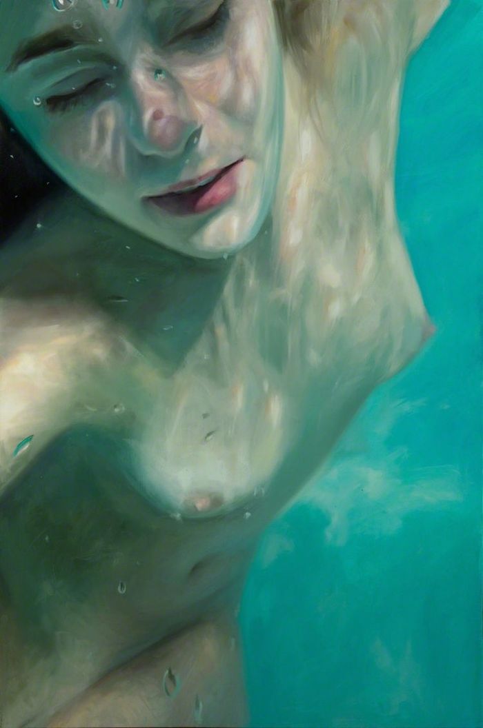 В воде и под водой. Художник Reisha Perlmutter В воде и под водой. Художник Reisha Perlmutter Живопись