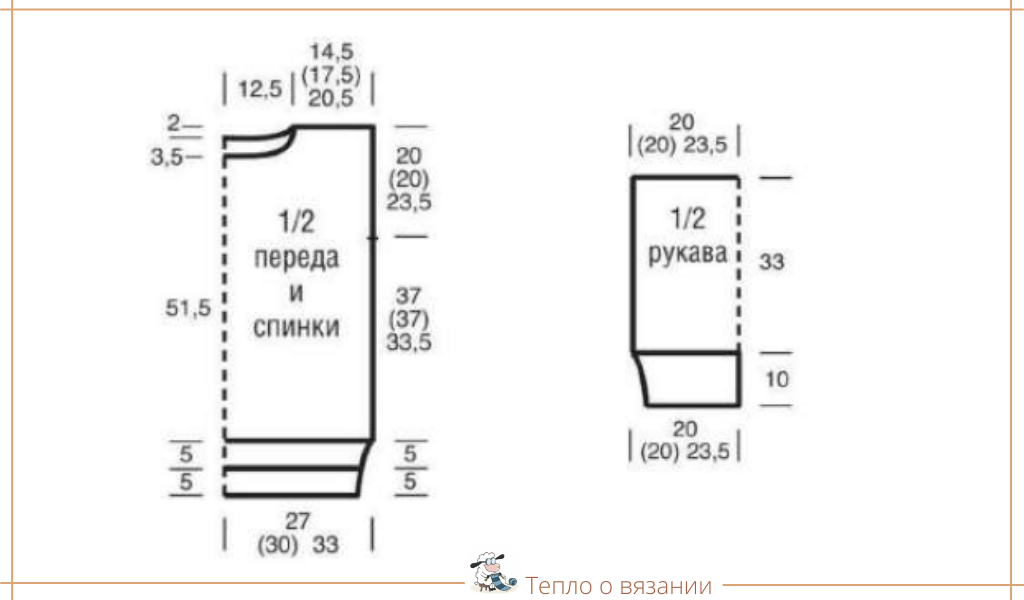 Готовимся к лету — вяжем модели в цветах неба и моря