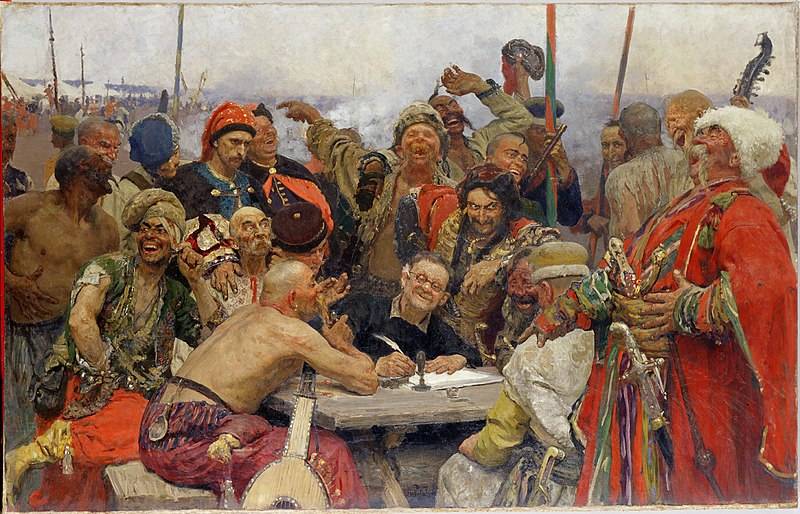 Оружие запорожских казаков: на живописном полотне и в музее Оружие запорожских казаков: на живописном полотне и в музее история