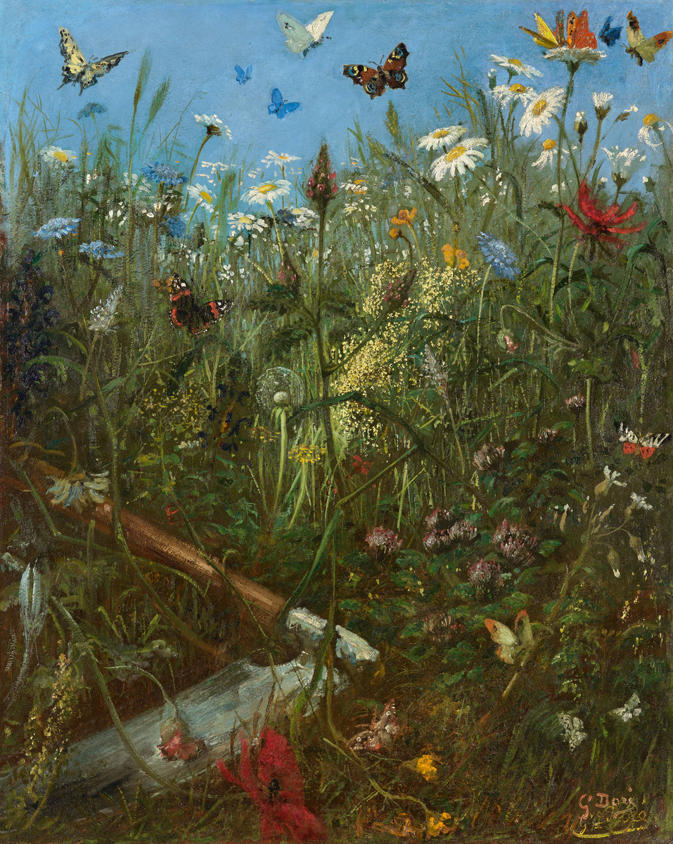 Луи Огюст Гюстав Доре «Луг», 1855 год