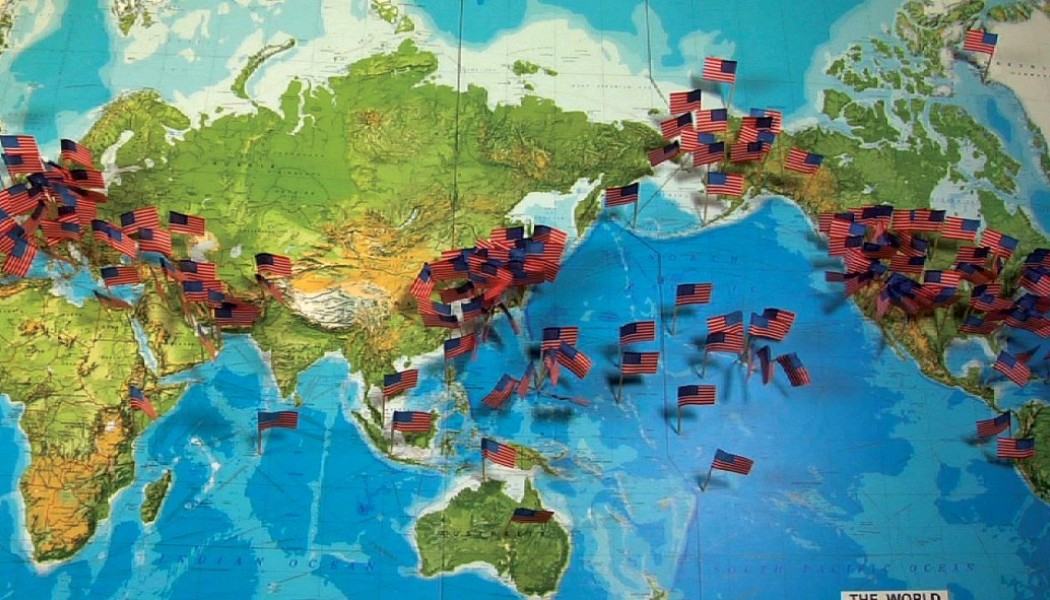 Базы НАТО на карте мира. 