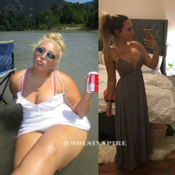 Люди, сумевшие побороть лишний вес (31 фото)