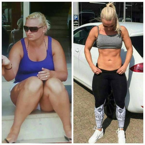 Люди, сумевшие побороть лишний вес (31 фото)