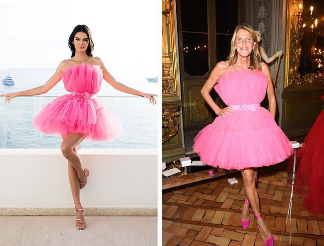 6 одинаковых образов звезд: на ком платье сидит лучше? знаменитости,мода и красота,модные образы