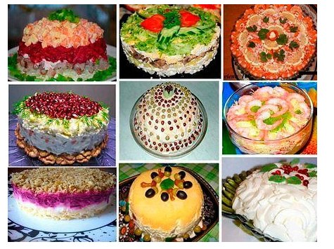 15 вкусных салатов для праздничного стола
