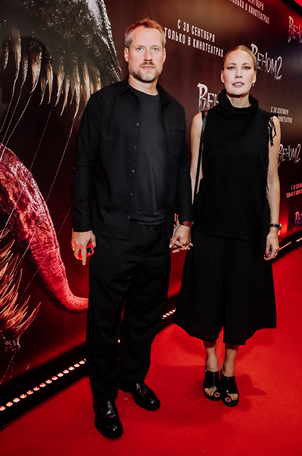 Елена Летучая, Александр Петров, Павел Табаков и другие на премьере фильма "Веном 2" в Москве Светская жизнь