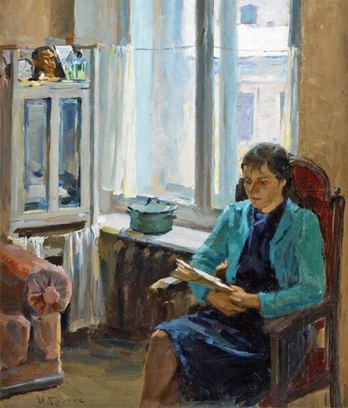 художник, СССР, интерьер, квартира