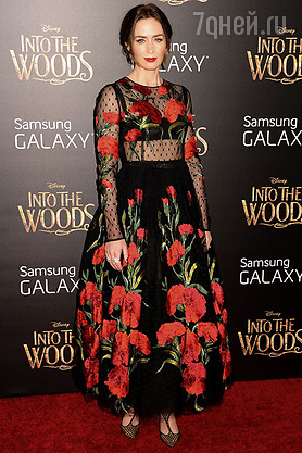 Эмили Блант в Dolce&Gabbana
