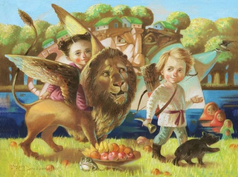 Художник Наталья Деревянко. Сказка для взрослых 