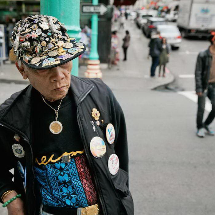 Мода пенсионеров Чайнатауна Сан-Франциско