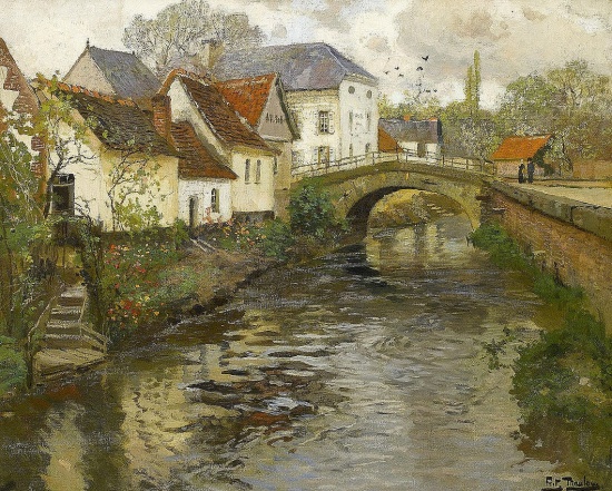 художник Фриц Таулов (Frits Thaulow) картины – 16