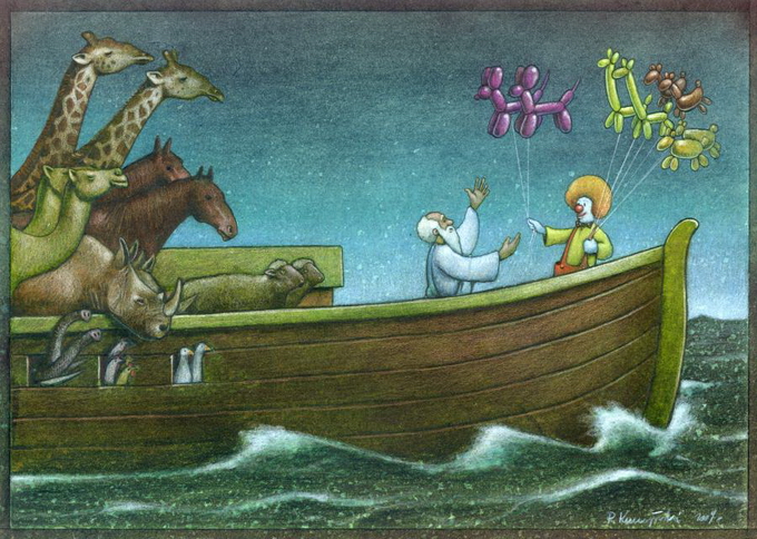 Карикатурист Павел Качински 