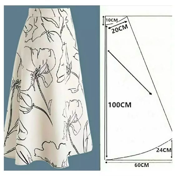 Самая простая в крое, это юбка-палаццо. Идеи для воплощения идеи и вдохновение,мода,шитье