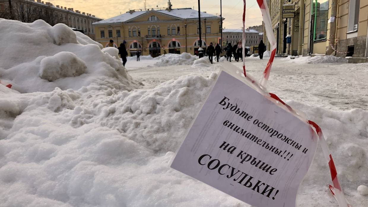 Политолог Быков посоветовал властям Петербурга «брать пример с Москвы» в плане уборки снега