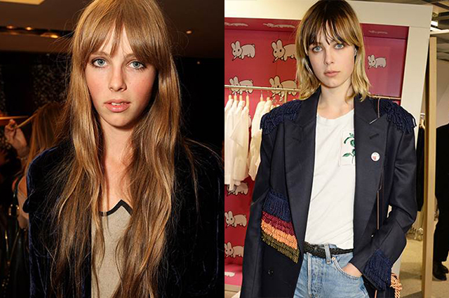 9 моделей, чья карьера взлетела благодаря стрижке 9 моделей, чья карьера взлетела благодаря стрижке Было/Стало