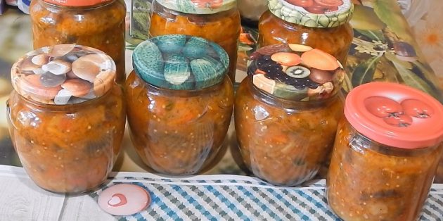 5 простых рецептов икры из баклажанов кулинария,овощные блюда,рецепты