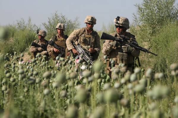 афганистан наркотики