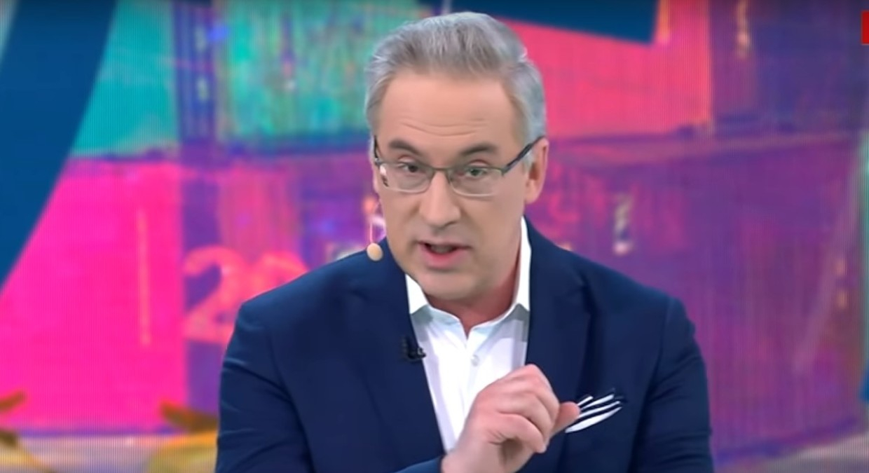 Шутка Норкина о звонке Байдена в Москву вызвала бурные овации в телестудии НТВ