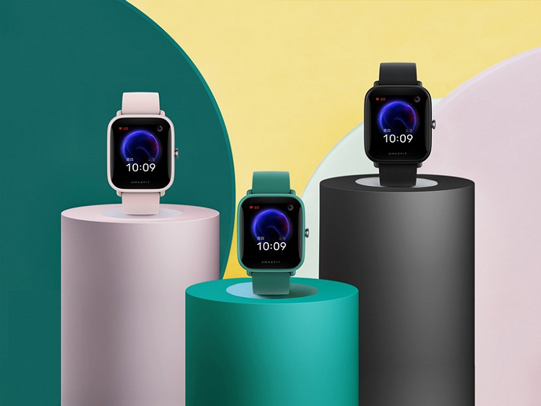 Умные часы Amazfit Pop получили датчик ЧСС, пульсометр и водозащиту