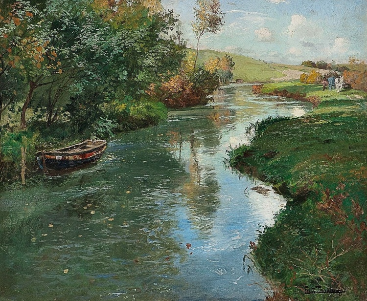 художник Фриц Таулов (Frits Thaulow) картины – 01